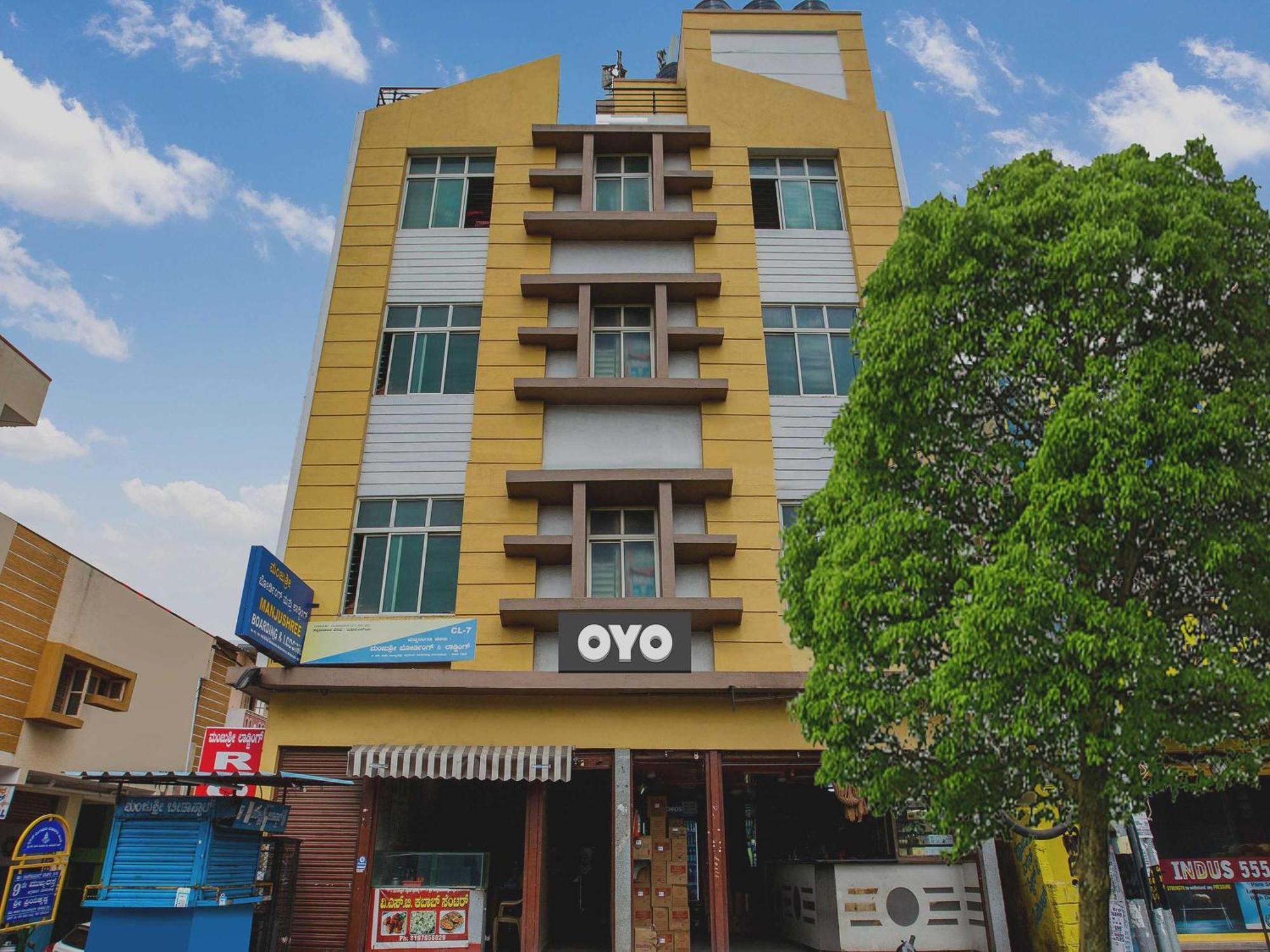 Hotel O Manjushree Boarding & Lodging Nearby Dr.Br Ambedkar Stadium Basveshwar Nagar Bangalore Exterior foto