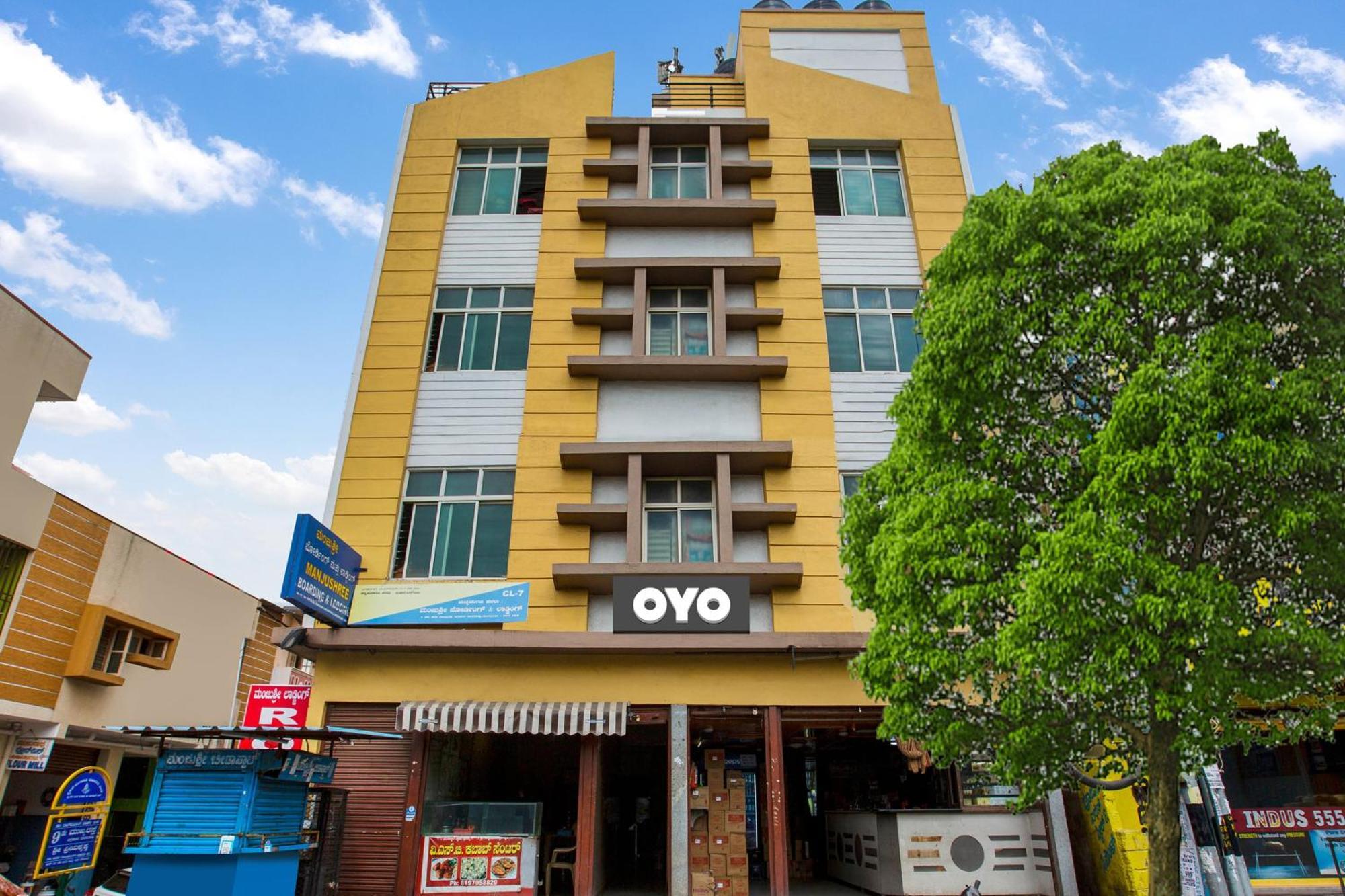 Hotel O Manjushree Boarding & Lodging Nearby Dr.Br Ambedkar Stadium Basveshwar Nagar Bangalore Exterior foto
